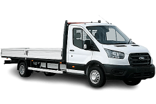 Car Hire Halifax - Ford Transit Dropside Van - Van hire Halifax